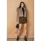 Grand Alpine Open Front Cropped Jacket