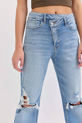 Super High Rise Dad Jean [AM18584RS-LTD]: 1