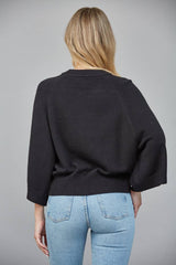 CREW NECK SWEATER MOCHA / S