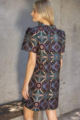 Mandala Jaquard Dress M