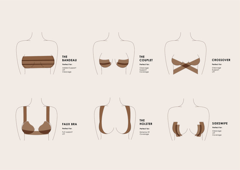 Shape Tape | Lift & Shape Adhesive Breast Tape: No 3 Buff / 3in.