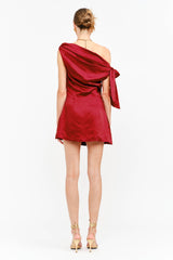 Topaz Dress: RED / M