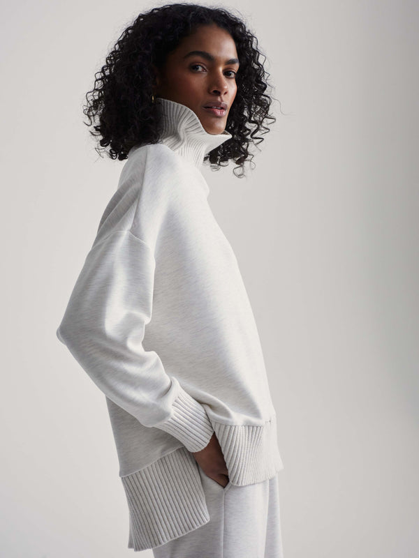 VARLEY: BARKER HIGH NECK SWEAT