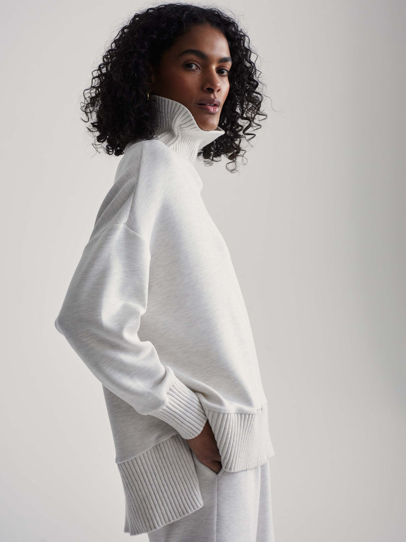 VARLEY: BARKER HIGH NECK SWEAT