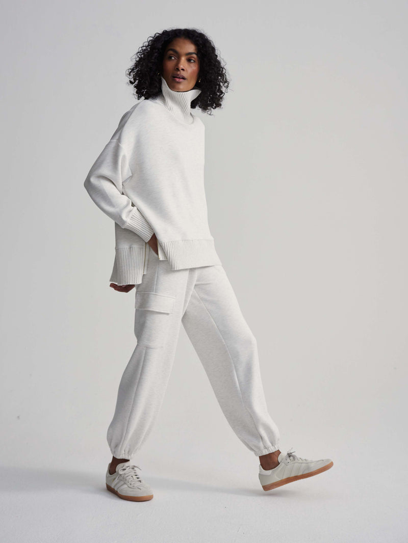 VARLEY: BARKER HIGH NECK SWEAT