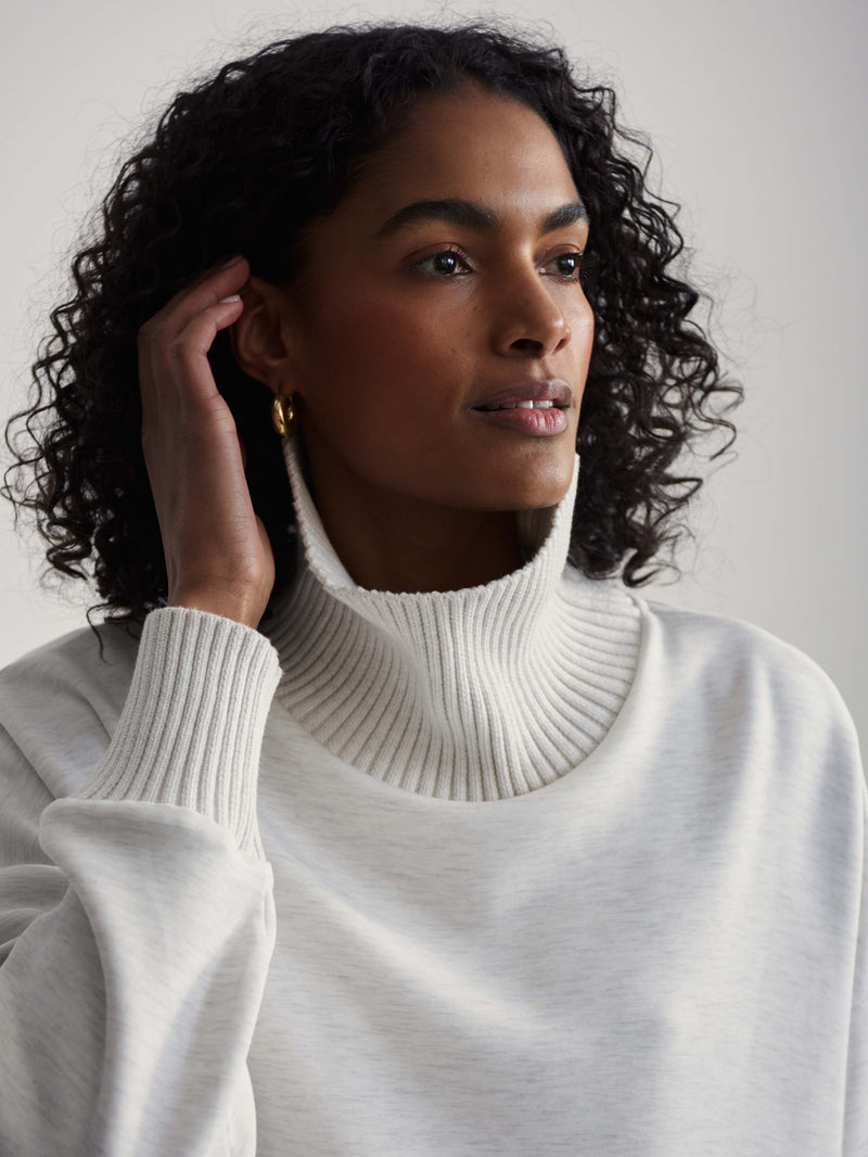 VARLEY: BARKER HIGH NECK SWEAT